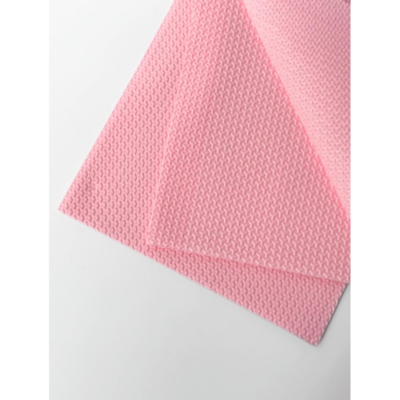 Стоматологические нагрудные салфетки трехслойные 33×41 см, розовые (500 шт.)