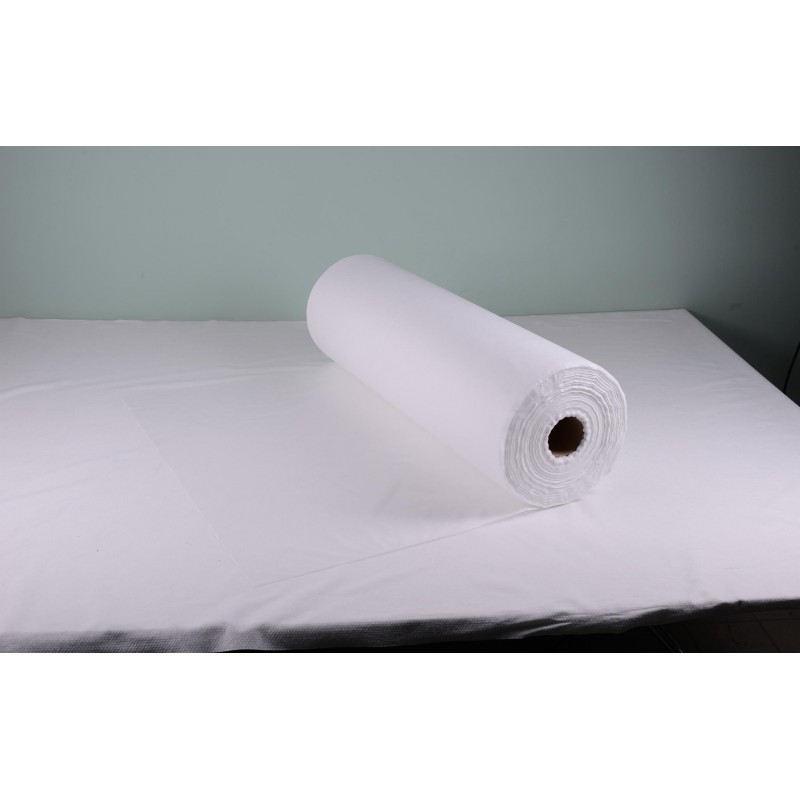 Простирадла одноразові Etto, СМС, ПЕРФ 0,6м х 2м (50шт.), рулон, Білий