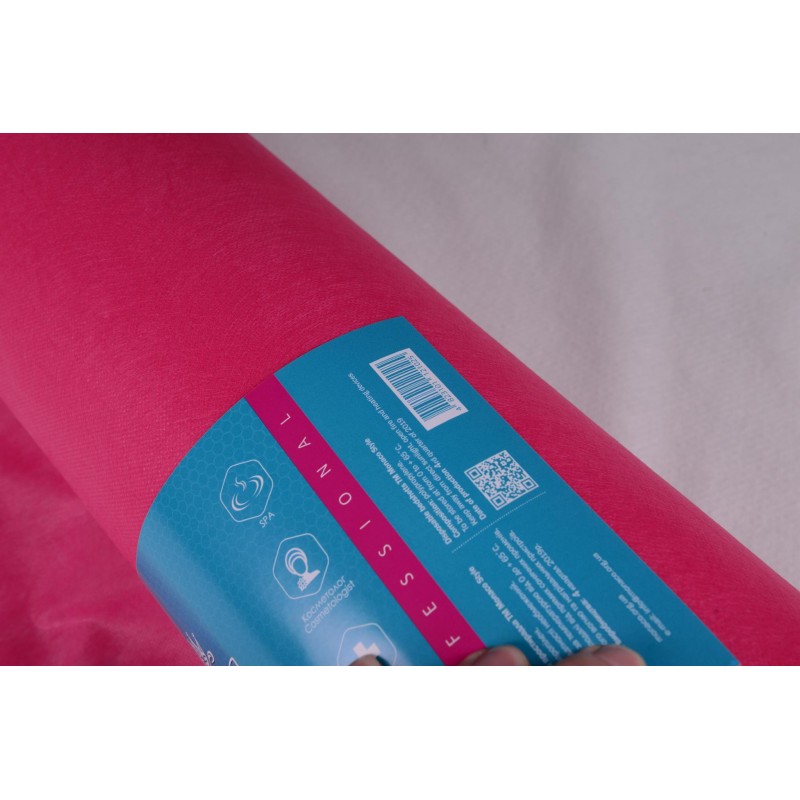 Простирадла одноразові Monaco Style, ПЕРФ 0,6м х 1,8м (100шт), рулон, Рожевий