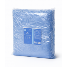 Пеньюар одноразовий поліетиленовий Monaco Style 90×135 см, 100 шт., блакитний