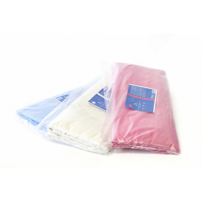 Фартук одноразовый полиэтиленовый Monaco Style 70×110 см, 100 шт., розовый