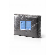 Фартук одноразовый полиэтиленовый Monaco Style 70×110 см, 50 шт., черный