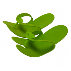 Тапочки-в'єтнамки одноразові EVA Monaco Style, зелені (25 пар)