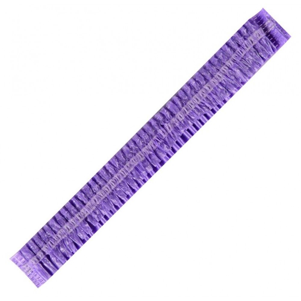 Шапочки одноразові «кульбабка», поліетилен, фіолетовий 100шт.